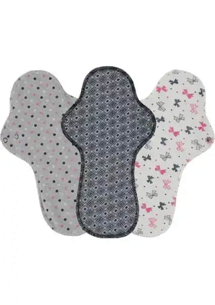 Ekoped Doğal Yıkanabilir Kan Pedi 3'lü Krem Gece XL Sağlıklı ve Çevre Dostu Kullanım