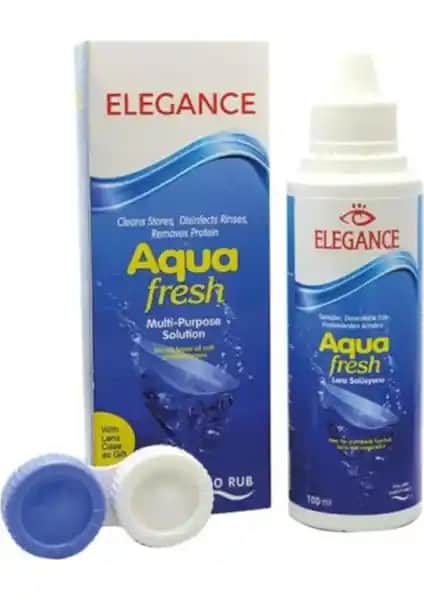 Elegance Aqua Fresh 100 ml Çok Amaçlı Kontak Lens Bakım Solüsyonu İncelemesi