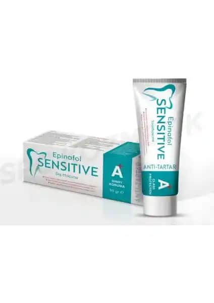 Epinafol Sensitive A Plus Anti-Tartar Diş Macunu ile Sağlıklı ve Beyaz Gülüşler