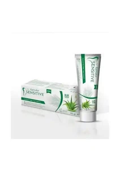 Epinafol Sensitive Aloe Vera Diş Macunu Seti Hassas Dişler İçin Güvenilir ve Doğal Bakım