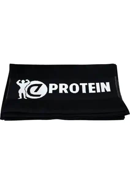 Eprotein Siyah Antrenman Havlusu Sporcular İçin Yüksek Kalite ve Pratik Kullanım