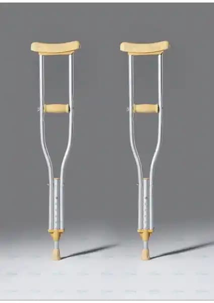 ERMÖZTÜRK MEDİKAL Koltuk Altı Değneği: Ergonomik ve Güvenli Destek Çözümü