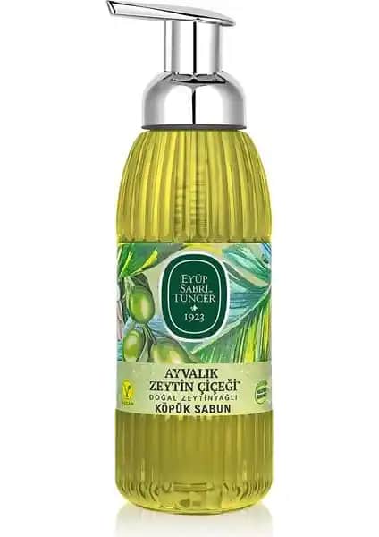 Eyüp Sabri Tuncer 500ml Köpük Ayvalık Zeytin Sabunu Doğal İçerik ve Etkili Temizlik