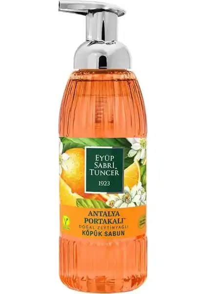 Eyüp Sabri Tuncer Antalya Portakalı Köpük Sabun Doğal İçeriklerle Ferahlatıcı Temizlik