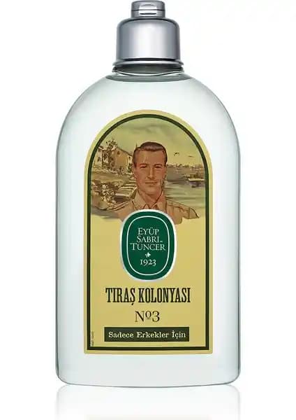 Eyüp Sabri Tuncer No:3 Tıraş Kolonyası Erkekler İçin Ferah ve Kalıcı Koku Çözümü