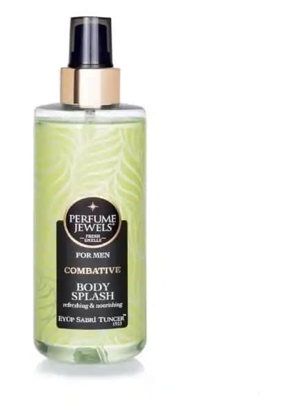 Eyüp Sabri Tuncer Pj Body Splash Combatıve Erkekler İçin Ferahlatıcı ve Odunsu Koku 250 ml