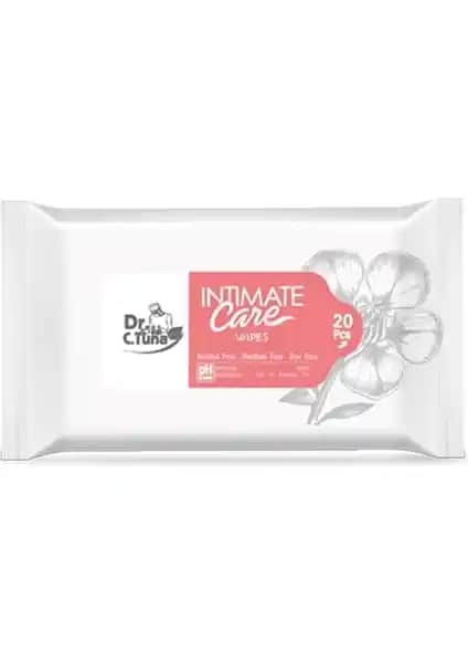 Farmasi Dr.c.tuna Intim Temizleme Mendili Güçlü ve Doğal Temizlik için Günlük Hijyen Ürünü