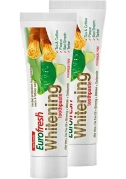 Farmasi Eurofresh Misvak ve Aloe Vera Diş Macunu Seti Doğal ve Güçlü Ağız Bakımı İçin Uygun