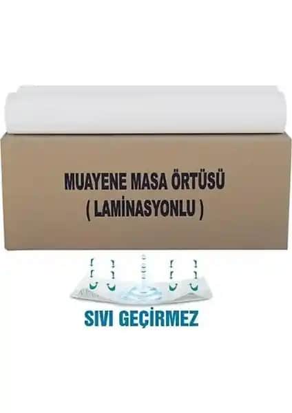 Fast-med Lamineli Muayene Masa Sedye Örtüsü Hijyen ve Güvenlik İçin Uygun Çözüm
