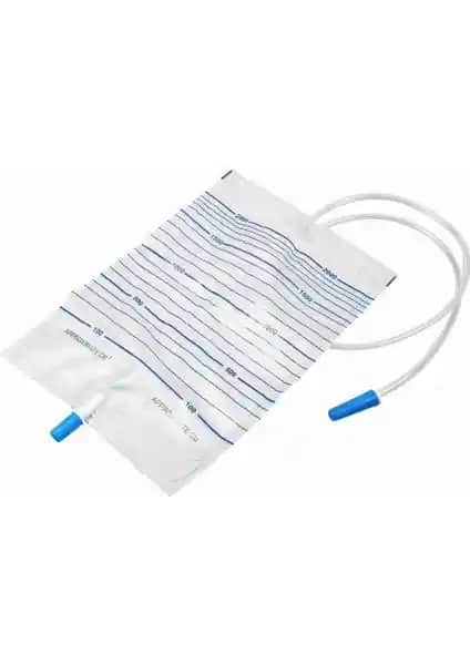 Fast-med Steril İdrar Torbası Düz Musluklu 2000ML Güvenilir ve Pratik Medikal Çözüm