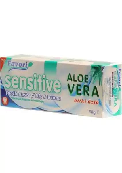 Favori Sensitive Aloe Vera Diş Macunu: Doğal ve Hassas Dişler İçin Güçlü Temizlik Çözümü