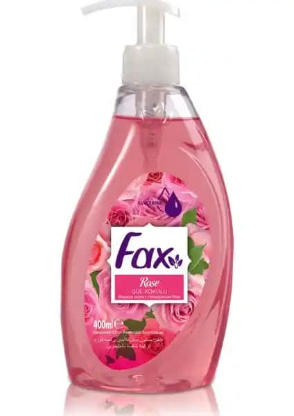 Fax Sıvı Sabun Gül 400 ml: Hoş Kokusu ve Hijyen Sağlayan Temizlik Ürünü