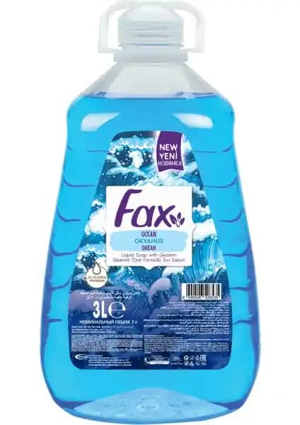 Fax Sıvı Sabun Okyanus 3lt ile Temizlik ve Ferahlık Bir Arada