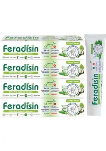 Feradisin Aloe Vera Özlü Helal Diş Macunu: Doğal İçeriklerle Güvenilir Ağız Sağlığı