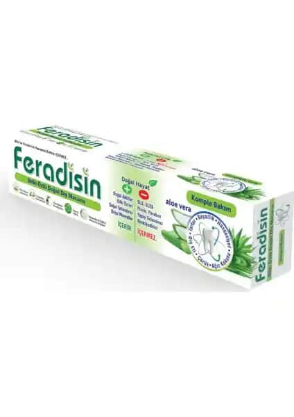 Feradisin Bitki Özlü Doğal Diş Macunu: Doğal İçeriklerle Güçlendirilmiş Ağız Bakım Ürünü