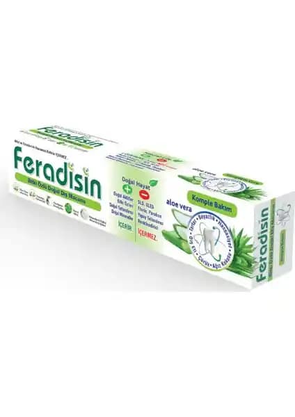 Feradisin Bitki Özlü Doğal Diş Macunu: Doğal İçeriklerle Güçlendirilmiş Ağız Bakım Ürünü