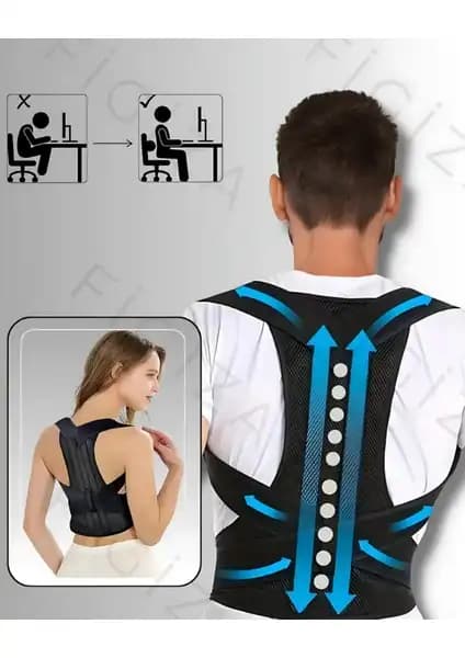 Figiza Balenli Medikal Ortopedik Dik Duruş Korsesi ile Doğru Postür ve Sağlıklı Omurga