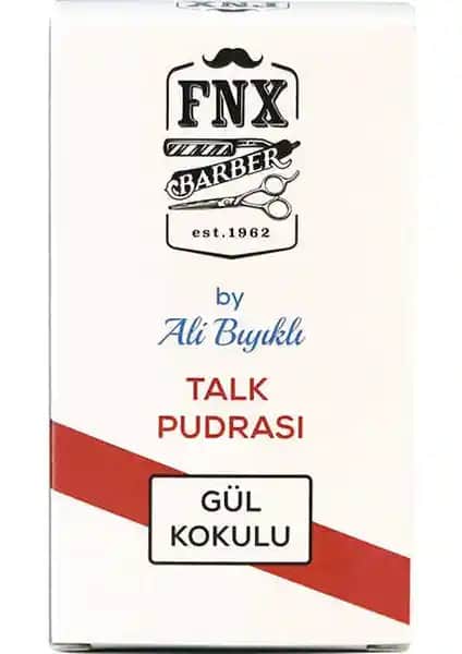 Fnx Barber Ali Bıyıklı Gül Kokulu Pudra: Erkekler İçin Ferahlatıcı ve Konforlu Bakım Ürünü