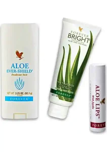 Forever Living Aloe Deodorant Lips ve Bright Diş Macunu: Doğal ve Etkili Bakım Ürünleri