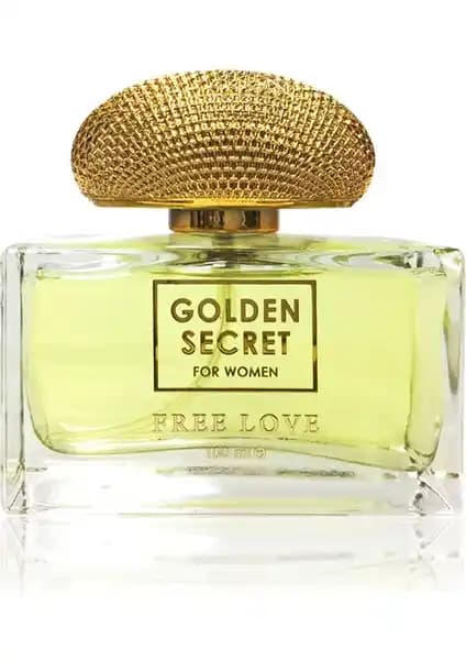 Free Love Golden Secret EDP Kadın Parfümü Zarif ve Ferah Kokular Sunan Günlük Kullanım İçin