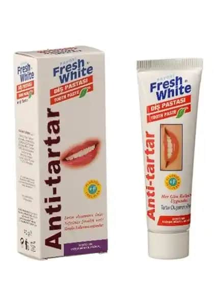 Fresh White Fresh Diş Pastası Anti Tartara ile Sağlıklı ve Parlak Gülüş İçin Güçlü Bir Seçenek