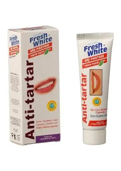 Fresh White Fresh Diş Pastası Anti Tartara ile Sağlıklı ve Parlak Gülüş İçin Güçlü Bir Seçenek