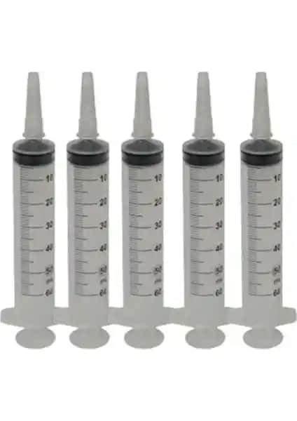 Genject Beslenme Katater Enjektörü 50 ml Gavaj ve Çam Uçlu Sağlık Şırıngası