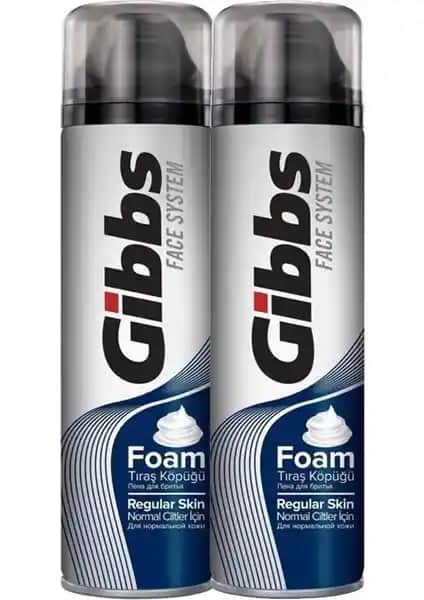 Gibbs Normal Ciltler İçin Tıraş Köpüğü: Cilt Dostu ve Hafif Yapısıyla Etkili Kullanım