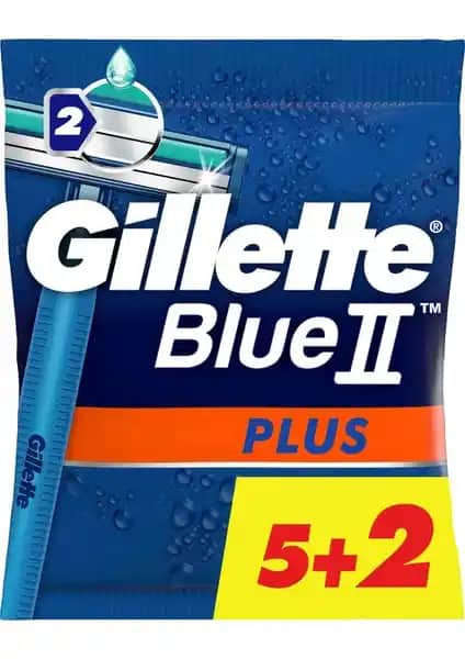 Gillette Blue II Plus Kullan At Tıraş Bıçağı: Pratik ve Hijyenik Erkek Tıraş Çözümü