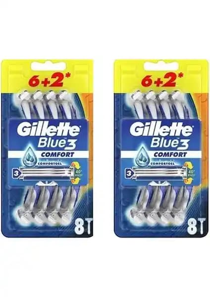 Gillette Blue3 Comfort Kullan At Tıraş Bıçağı: Günlük Bakımda Güç ve Konfor