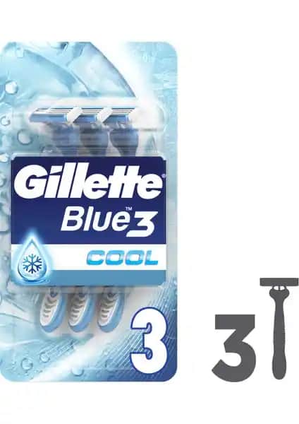 Gillette Blue3 Cool Kullan At Tıraş Bıçağı: Pratik ve Hijyenik Tıraş Deneyimi
