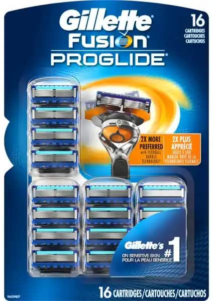 Gillette Fusion PROGLIDE 16 Adet Yedek Başlık: Yüksek Performans ve Konfor Sunan Tıraş Çözümü