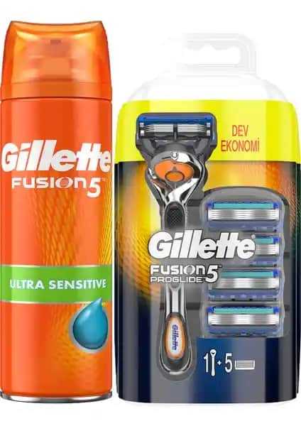 Gillette Fusion Proglide Fırsat Paketi: Dayanıklı ve Yüksek Performanslı Tıraş Seti