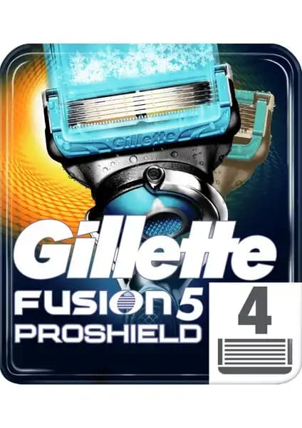 Gillette Fusion ProShield Chill Bıçak Seti Yüksek Performans ve Konfor Sunar
