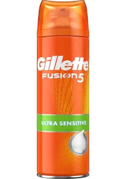 Gillette Fusion Ultra Sensitive Tıraş Köpüğü Hassas Ciltler İçin Güvenli ve Konforlu Kullanım