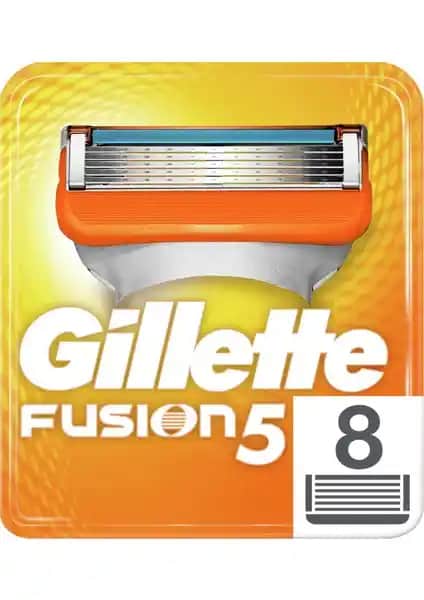 Gillette Fusion Yedek Bıçakları: Uzun Ömürlü ve Güvenli Traş Deneyimi Sağlar