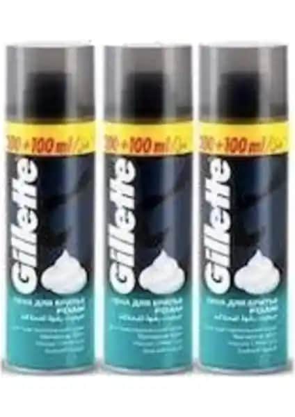 Gillette Hassas Ciltler İçin Tıraş Köpüğü 300 ml'lik Paketlerle Konforlu Tıraş Deneyimi