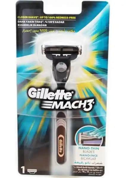 Gillette Mach3 Tıraş Makinesi: Yüksek Performans ve Konfor Sağlayan Erkek Bakım Ürünü