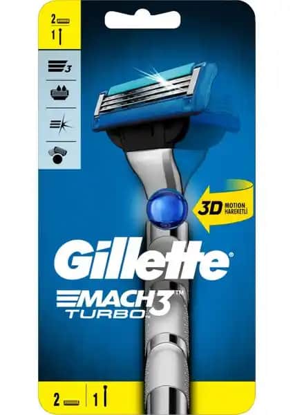 Gillette Mach3 Turbo Tıraş Makinesi: Yüksek Performans ve Konfor Sağlayan Tasarım