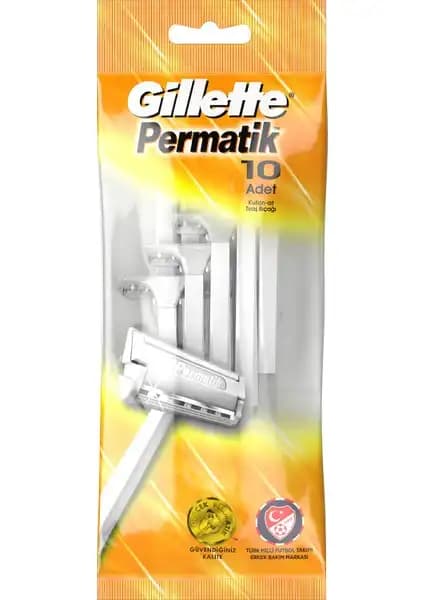 Gillette Permatik Kullan At Tıraş Bıçağı: Pratik ve Hijyenik Tıraş Deneyimi