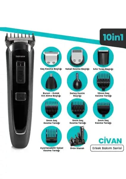 Goldmaster Civan GM-7184 Erkek Bakım Seti İnceleme ve Kullanıcı Değerlendirmeleri