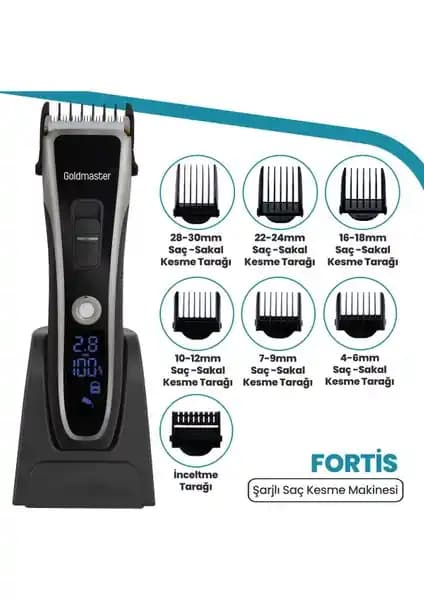 Goldmaster Fortis GM-8112 Şarjlı Saç Kesme Makinesi Teknik Özellikleri ve Kullanıcı Yorumları