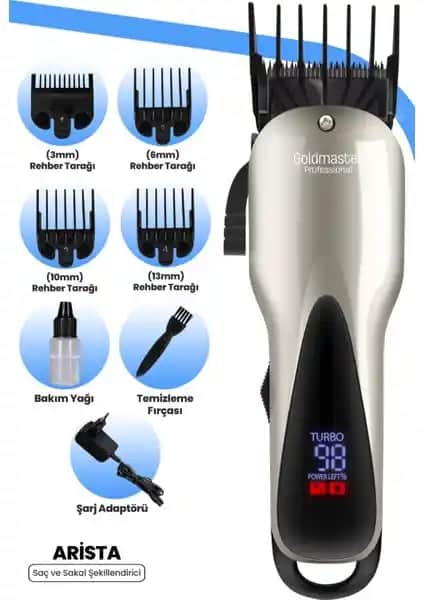 Goldmaster GM-8134 Arista Saç ve Sakal Şekillendirme Makinesi İncelemesi