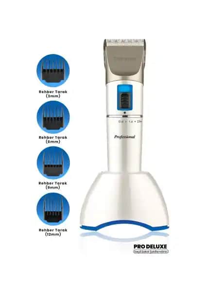 Goldmaster Pro Deluxe 4 Saat Kablosuz Saç ve Sakal Kesme Makinesi Özellikleri ve Kullanım Rehberi