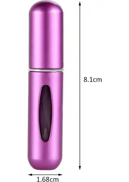 Greathings Doldurulabilir Mini Cep Parfüm Şişesi – Şık, Hafif ve Kullanışlı Seyahat Parfümü
