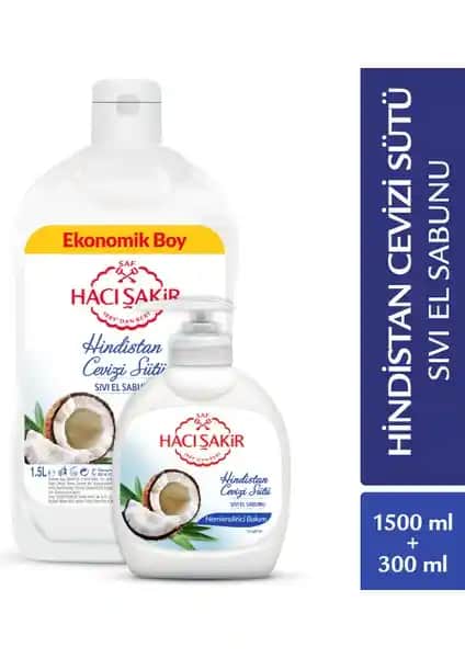 Hacı Şakir Hindistan Cevizi Sütü Nemlendirici Bakım Sıvı El Sabunu Özellikleri ve Faydaları