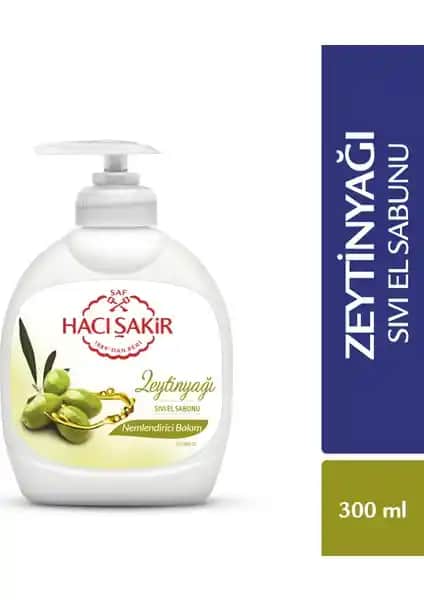 Hacı Şakir Zeytinyağı Nemlendirici El Sabunu Doğal ve Etkili Temizlik Sağlar