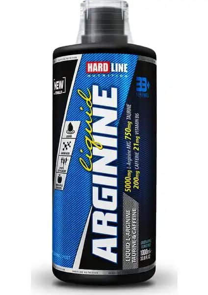 Hardline Arginine Liquid 1000 ml Sporcular ve Aktif Bireyler İçin Performans Artırıcı Takviye