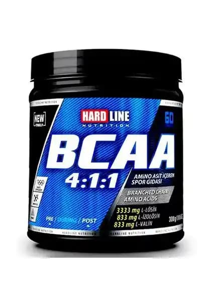 Hardline BCAA 4:1:1 Sporcular İçin Güçlü Amino Asit Takviyesi Türkiye Menşeli