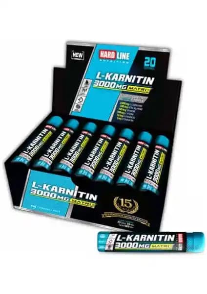 Hardline L Karnitine Matrix 3000 Mg ile Enerji ve Yağ Yakımında Etkili Takviye